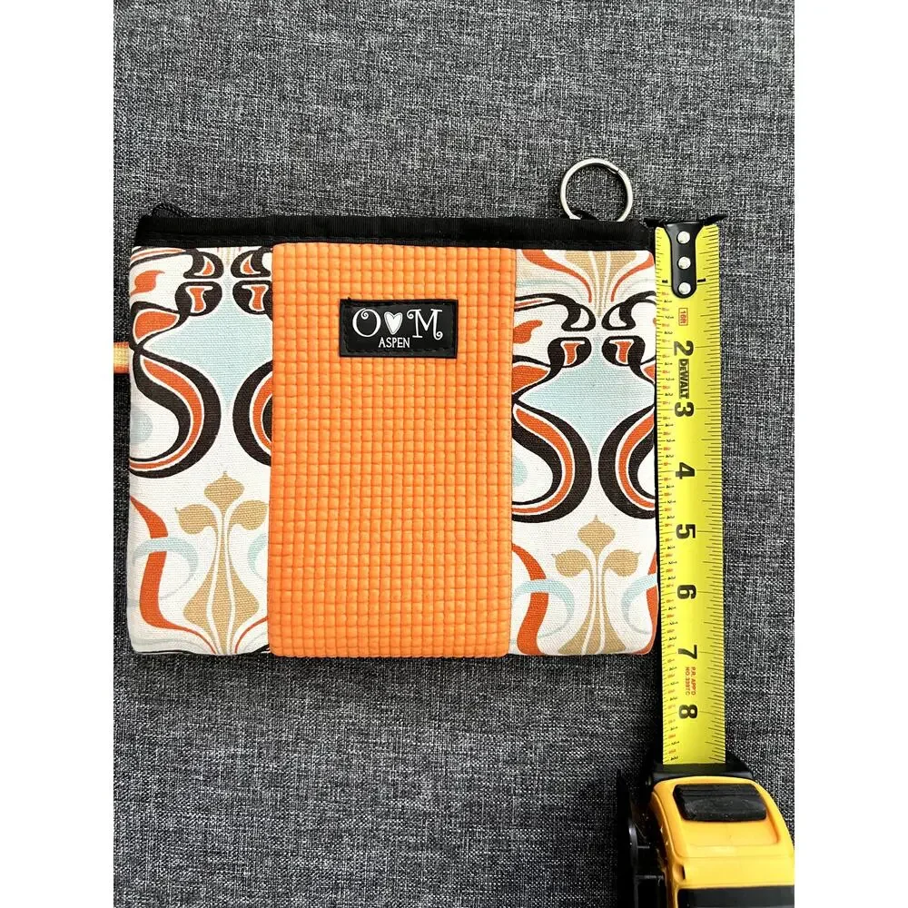 O Loves M Orange Geometric Home Decor Fabric